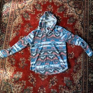 Quicksilver Patterned Hoodie